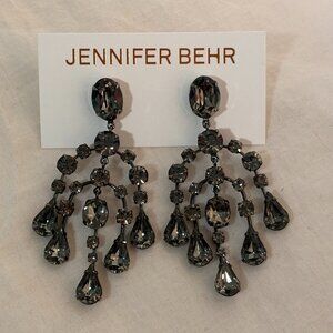 Jennifer Behr Annastasia Crystal Earrings